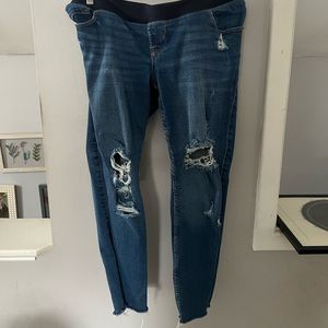 Maternity jeans.